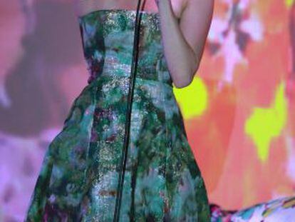 Miley Cyrus, en el World Music Awards de Monte Carlo, en 2014.