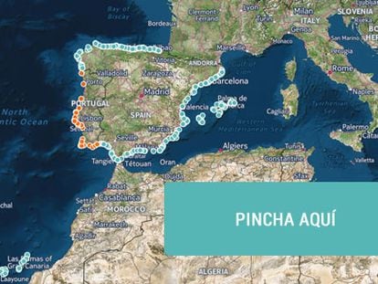 300 playas de España y Portugal