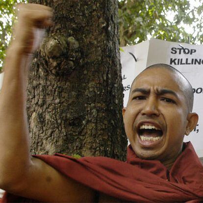 Solidaridad con los monjes de Myanmar