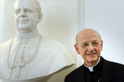 Fernando Ocáriz Braña, sacerdote español al frente del Opus Dei, en una imagen de 2017 en el Vaticano.
