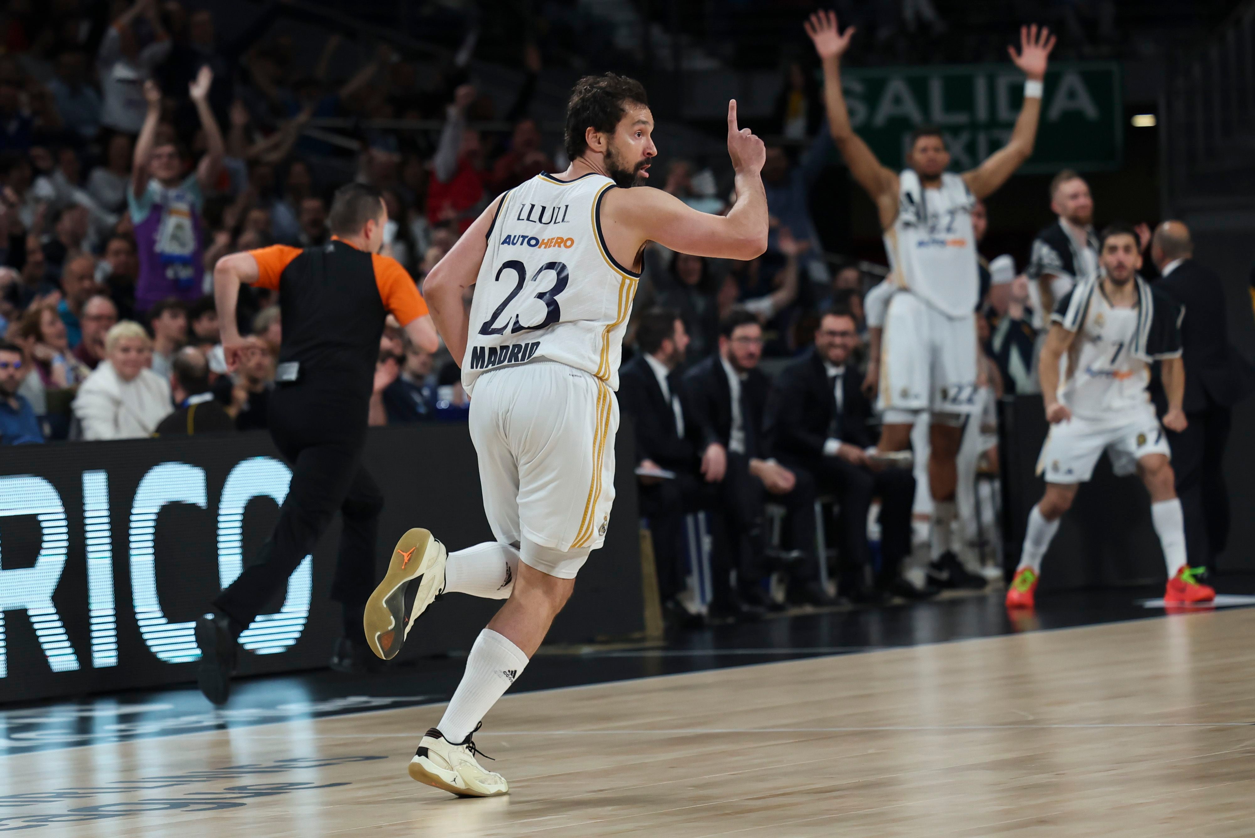 Sergio Llull, el eterno lanzador de ‘mandarinas’