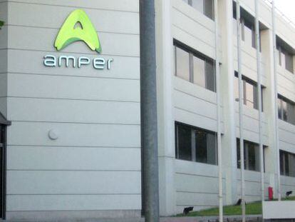Sede de Amper en la localidad madrile&ntilde;a de Tres Cantos.