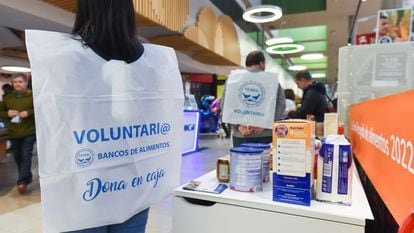 Campaña del Banco de Alimentos en 2022.