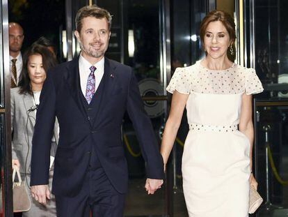 Federico y Mary de Dinamarca, en Tokio, en octubre.