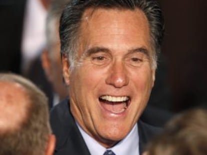 El candidato republicano a la presidencia de EE UU, Mitt Romney.