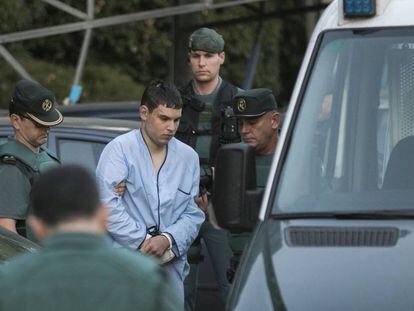 Mohamed Houli Chemlal, el joven de 22 a&ntilde;os que result&oacute; herido grave en la explosi&oacute;n de la casa de Alcanar, acude a declarar ayer a la Audiencia Nacional. 