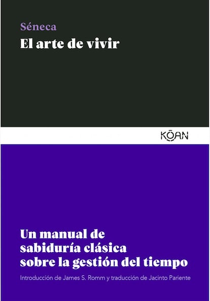 Portada de ‘El arte de vivir’, de Séneca.