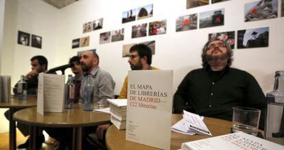 Presentaci&oacute;n del mapa de las librer&iacute;as de Madrid.