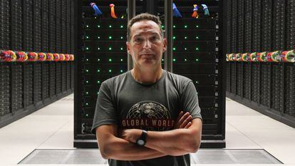 El científico Francisco Doblas-Reyes en el Centro Nacional de Supercomputación.