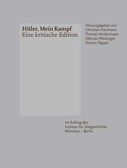 Portada de la nueva edición crítica de 'Mein Kampf'