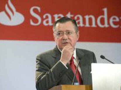 En la imagen, el consejero delegado del Banco Santander, Alfredo S&aacute;enz. EFE/Archivo