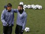 Football Soccer - Real Madrid training session - UEFA Champions League