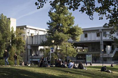 El campus de la UAB, Universidad Autónoma de Barcelona.