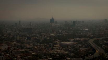 Vista de la Ciudad de México este lunes.