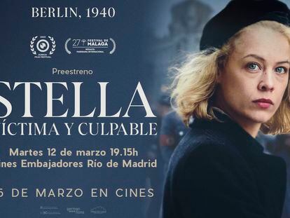 Cartel promocional de la película 'Stella', en cines el 15 de marzo.