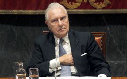 El presidente del Poder Judicial, Carlos D&iacute;var.