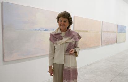 La pintora sevillana Carmen Laffón, en una imagen de 2014.