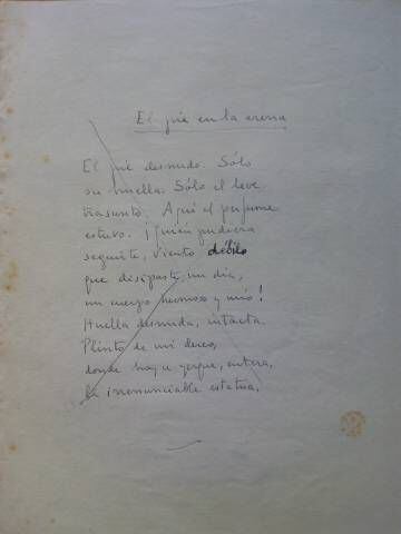 Poema de Aleixandre.