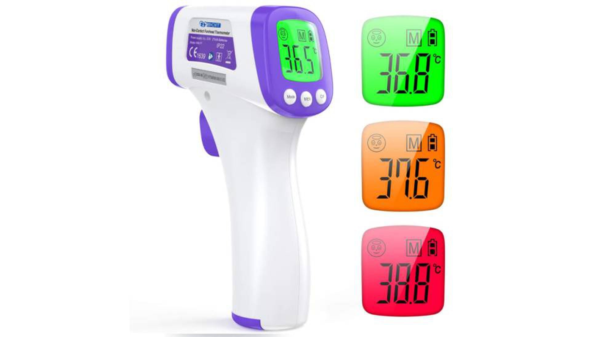 Termómetros infrarrojos NO fiables para la detección de fiebre