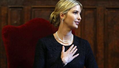 Ivanka Trump, se reúne con la Comunidad de San Egidio en Roma.
