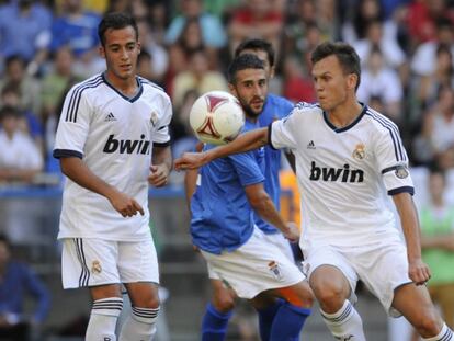 Cheryshev, durante un partido con el Castilla.