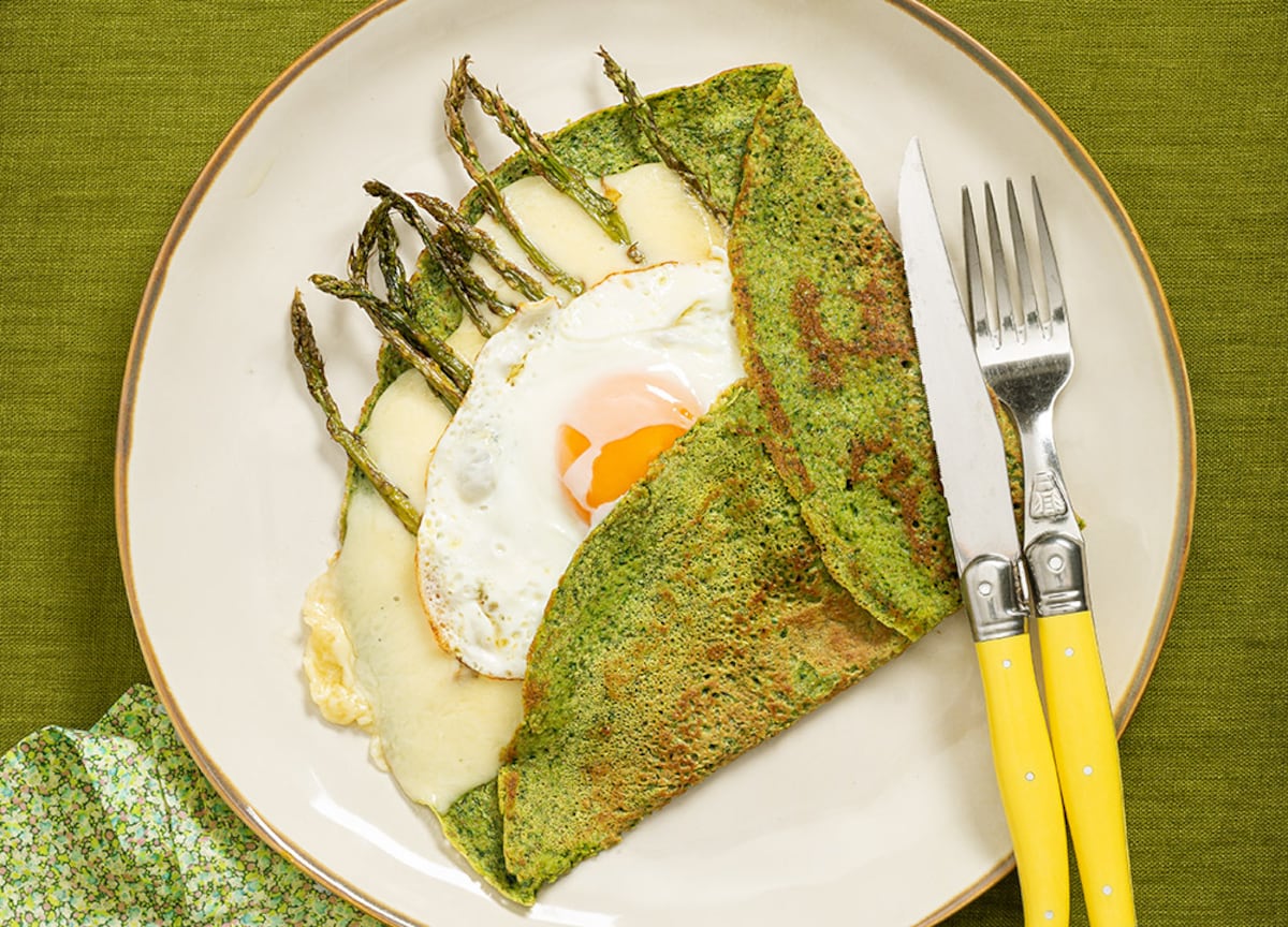 Crepes saladas de espinacas | El Comidista | Gastronomía