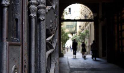 Pasaje de Sert esquina con la calle de Sant Pere m&eacute;s Alt