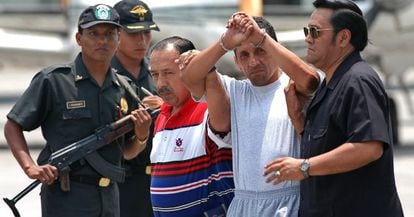 Fotografía de archivo que muestra a Antauro Humala preso.
