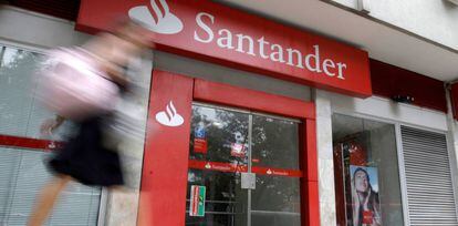 Oficina de Banco Santander.