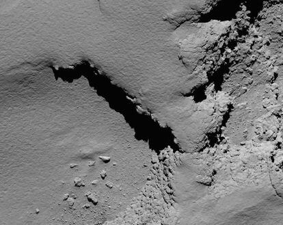 Una de les últimes fotos que ha facilitat l'Agència Espacial Europea presa per 'Rosetta'.