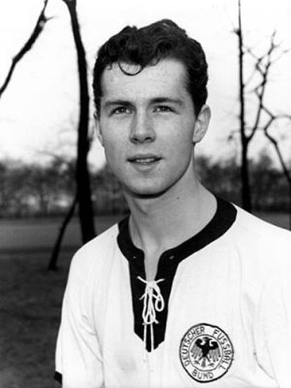 Beckenbauer, en el Mundial de 1966. 
