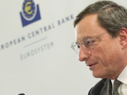 Mario Draghi, presidente del BCE, en una imagen de principios de octubre