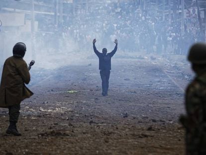 Protestas en Kenia en las últimas elecciones, un caso analizado por el estudio.