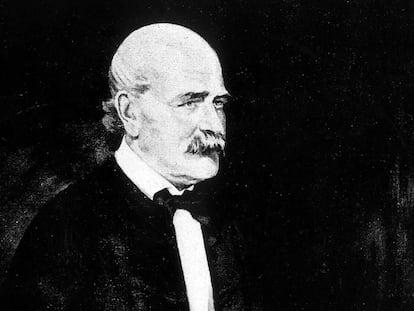Imágen del médico hungaro, Ignaz Semmelweis