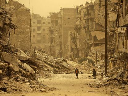 La ciudad de Alepo, en marzo de 2017