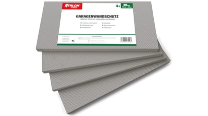 Nizirioo 6 Piezas Protector Pared Garaje 300x100x30mm, Protectores De Pared  para Garajes, Protector De Pared De Garaje Autoadhesivo para Protección De