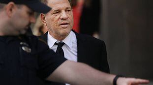 Harvey Weinstein saliendo de un tribunal en Nueva York el pasado 26 de agosto.