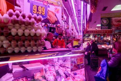 Mercado de Prosperidad, en Madrid.