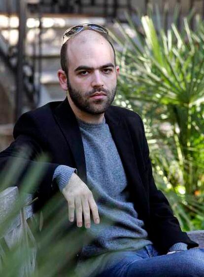 Roberto Saviano, ayer en Madrid.