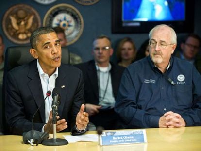 Obama: “Sandy es una tormenta de grandes dimensiones y peligrosa”