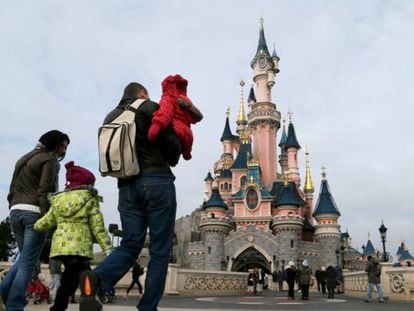 El parque de atracciones Eurodisney, en Par&iacute;s.