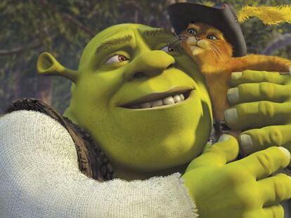 Fotograma de Shrek, una de las pel&iacute;culas de la productora Dreamworks.