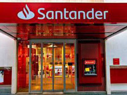 Oficina del Banco Santander.