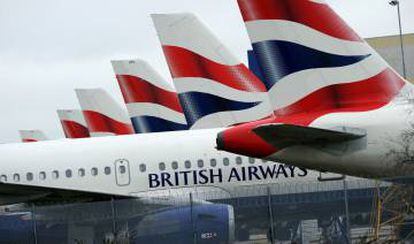 Aparatos de British Airways.