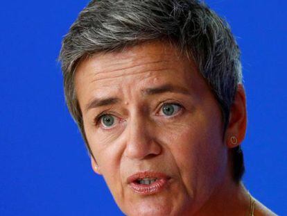 La comisaria europea de Competencia, Margrethe Vestager.