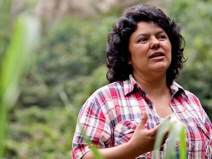 La ecologista Berta Cáceres