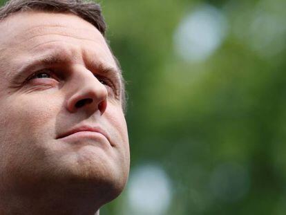 Emmanuel Macron, l&iacute;eder del movimiento En Marche!