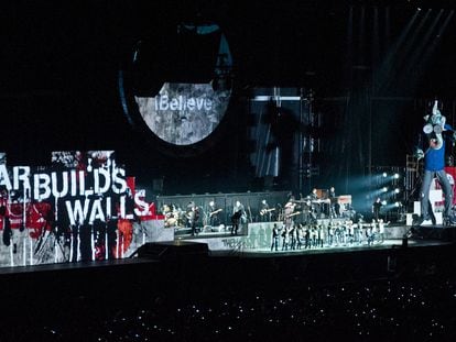 Imagen de archivo de un concierto de Roger Waters en Buenos Aires.