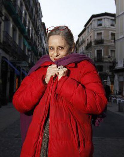 La actriz Vicky Peña, en Madrid.