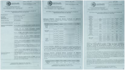 Auto de la contraloría sobre presunto detrimento patrimonial.